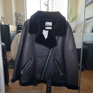 Brand new never worn ZARA double faced jacket
